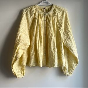Free People Cotton Blouse